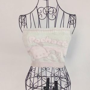 Sanrio Pochacco Pastel Coquette Tube Top